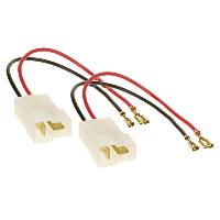 Cables Adaptateurs HP 2 Cables adaptateurs haut-parleur compatible avec Alfa Ford Fiat Kia Lancia Opel Renault Subaru Suzuki