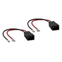 Cables Adaptateurs HP Adaptateur de Faisceau de Haut-Parleur Audi pour Differents Vehicules -2x-