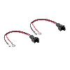 Cables Adaptateurs HP Adaptateur de Faisceau Enceintes compatible avec Audi Tesla pour Differents Vehicules -2x-