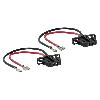 Cables Adaptateurs HP Adaptateur Faisceau Haut-parleur Compatible avec Seat Skoda VW -2x-