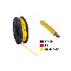 Cables Alimentation Cable alimentation FLY 4.0mm2 jaune bobine 25 m