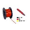 Cables Alimentation Cable alimentation FLY 4.0mm2 rouge bobine 50 m
