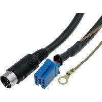 Cables changeur CD Cable Autoradio compatible avec changeur CD DIN 13pin vers ISO mini 8pin compatible avec Audi VW