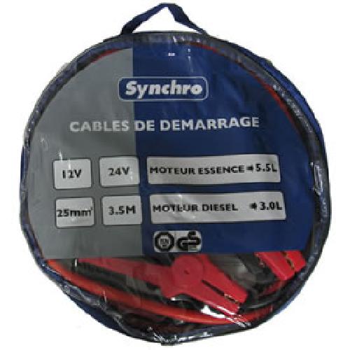 Cable De Demarrage - Ecreteur De Surtension Cables de demarrage 25mm2 - 350A