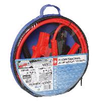 Cables de demarrage - 3.5m - 350A - 25mm2 12V Cables de demarrage - 3.5m - 350A - 25mm2 12V