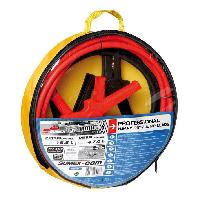 Cables de demarrage - 3.5m - 500A - 35mm2 12V Cables de demarrage - 3.5m - 500A - 35mm2 12V