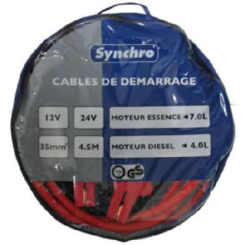 Cable De Demarrage - Ecreteur De Surtension Cables de demarrage 35mm2 480A - 4.5m