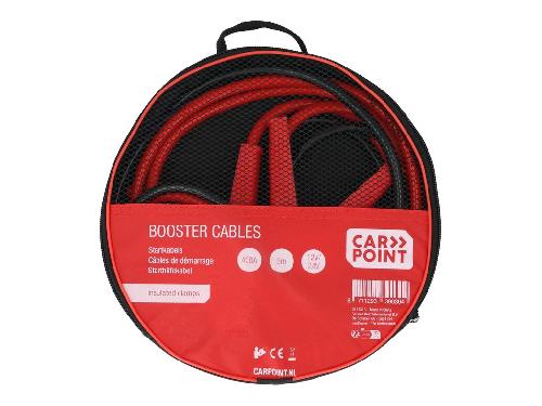 Cable De Demarrage - Ecreteur De Surtension Cables De Demarrage 400A 3M 12-24V -Pinces Isolees et Poignees- Carpoint