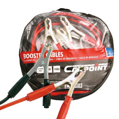 Cable De Demarrage - Ecreteur De Surtension Cables de demarrage 400A avec pinces en metal 12V