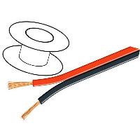 Cables de Haut-Parleurs 100m de Cable de Noir et Rouge 2x2.5mm2 OFC Cables de Haut-Parleurs 100m de Cable de Noir et Rouge 2x2.5mm2 OFC