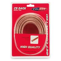 Cables de Haut-Parleurs 10m Cable haut-parleurs 2x4mm2 CCA Caliber CS240X x10 100m