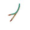 Cables de Haut-Parleurs Cable haut-parleur 2x2.50 mm2 transparent menthe au metre