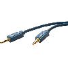 Cables Jack Cable Bleu Jack 3.5mm dore 1.5m