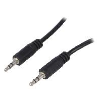 Cables Jack Cable Jack 3.5mm male des deux cotes 10m - Noir