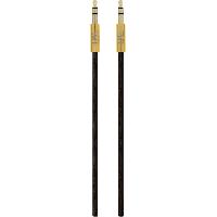 Cables Jack Cable Jack en nylon 3.5-3.5 mm noir