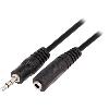 Cables Jack Rallonge Jack 3.5mm Stereo Male Femelle 1.5m