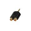 Cables Jack - Rca Adaptateur Jack 3.5 Male 2x RCA Femelle