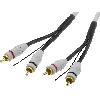 Cables RCA 2 Canaux Cable 2xRCA MM 5m