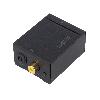 Cables RCA 2 Canaux Convertisseur numerique-analogue RCA femelle x2 - Noir
