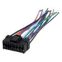 Cables Specifiques Autoradios vers ISO Cable Autoradio JVC 16PIN Fils nus 1