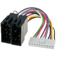 Cables Specifiques Autoradios vers ISO Cable Autoradio Kenwood 10PIN Vers ISO