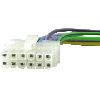 Cables Specifiques Autoradios vers ISO Cable Autoradio Pioneer 12PIN Fils nus - connecteur blanc