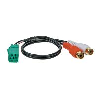 Cables Specifiques Autoradios vers ISO Cable auxiliaire compatible avec autoradio origine Renault Mini-ISO 6 broches