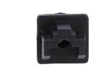 Cable - Connectique Pour Peripherique Cache anti-poussiere enfichable pour prise RJ45 - Noir
