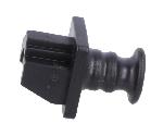 Cable - Connectique Pour Peripherique Cache anti-poussiere enfichable pour prise RJ45 - Noir