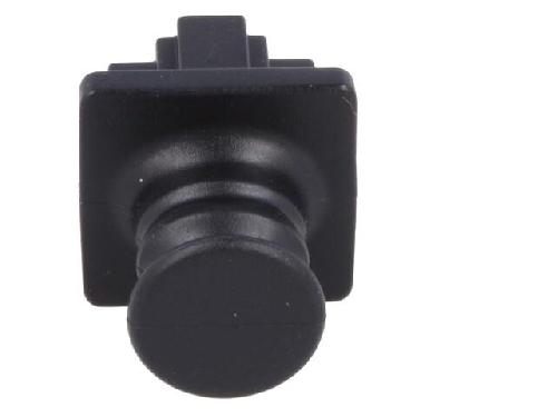 Cable - Connectique Pour Peripherique Cache anti-poussiere enfichable pour prise RJ45 - Noir