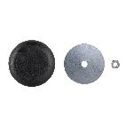 Cache-trou antenne D40mm noir