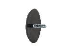 Adaptateurs Antenne Cache-trou antenne D40mm noir