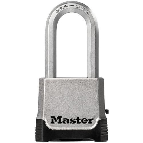 Cadenas De Bagage Cadenas Haute Sécurité - MASTER LOCK - M176EURDLH - Zinc - Anse XL - Extérieur