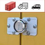 Cadenas Cadenas pour Porte de Camionnettes - MASTER LOCK - 736EURD - Cadenas Rond + Moraillon