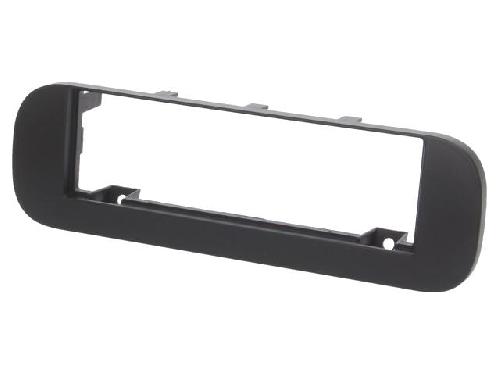 Facade autoradio Fiat Cadre de radio 1 DIN pour Fiat - Noir mat