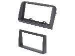 Facade autoradio Fiat Cadre de radio 2 DIN pour Fiat - Anthracite