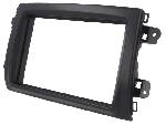 Facade autoradio Fiat Cadre de radio 2 DIN pour Fiat - Noir