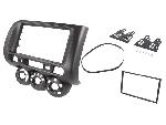 Facade autoradio Honda Cadre de radio 2 DIN pour HONDA - Anthracite