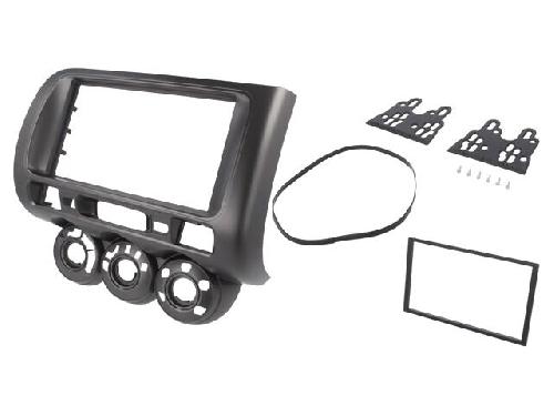 Facade autoradio Honda Cadre de radio 2 DIN pour HONDA - Anthracite