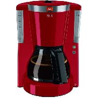 Cafetiere Cafetiere filtre MELITTA Look IV Selection - Rouge - 15 tasses - 1000W