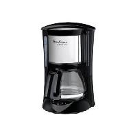 Cafetiere Cafetiere filtre MOULINEX Subito - 0.6L/6 tasses - Maintien au chaud 30 min - Arret automatique - Noir
