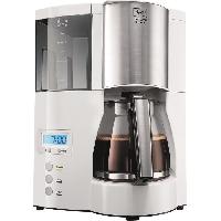 Cafetiere Cafetiere filtre programmable Melitta Optima Timer - Blanc - 850W - 8 tasses