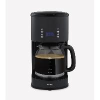 Cafetiere Cafetiere programmable - HKoeNIG - MG32 - 1.5 L (12 tasses) - 1000 W - Ecran LCD - Maintien au chaud - Noir et acier inoxydable