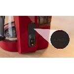 Cafetiere Cafetiere Filtre - BOSCH - TKA2M114 MyMoment - Rouge - Capacité 1.25L - verseuse verre - systeme anti-gouttes