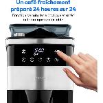 Cafetiere Cafetiere Filtre Digitale Isotherme avec Broyeur - MEDION - 1000W - 1.0L - Silver