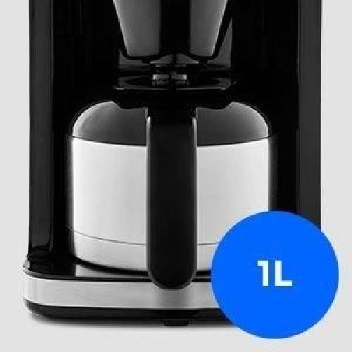 Cafetiere Cafetiere Filtre Digitale Isotherme avec Broyeur - MEDION - 1000W - 1.0L - Silver