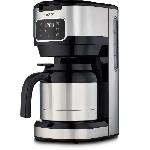 Cafetiere Filtre Digitale Isotherme - MEDION - 900W - 1.2L - Silver