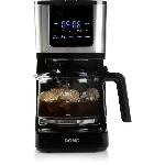 Cafetiere filtre - DOMO - DO733K - 900 W - 4 a 10 tasses - Ecran LCD - 3 intensités - Noir