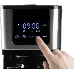 Cafetiere Cafetiere filtre - DOMO - DO733K - 900 W - 4 a 10 tasses - Ecran LCD - 3 intensités - Noir