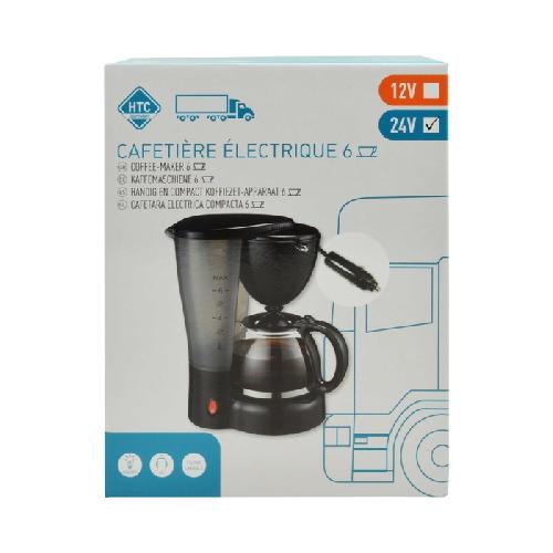 Camping & Camping-Car Cafetiere filtre - HTC EQUIPEMENT - 6 Tasses - alimentation via allume-cigare 24V